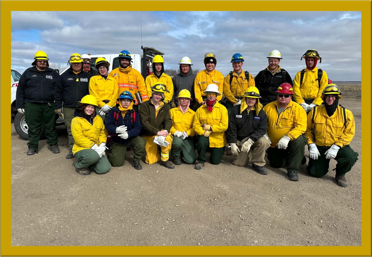 Image of wildfire academy participants