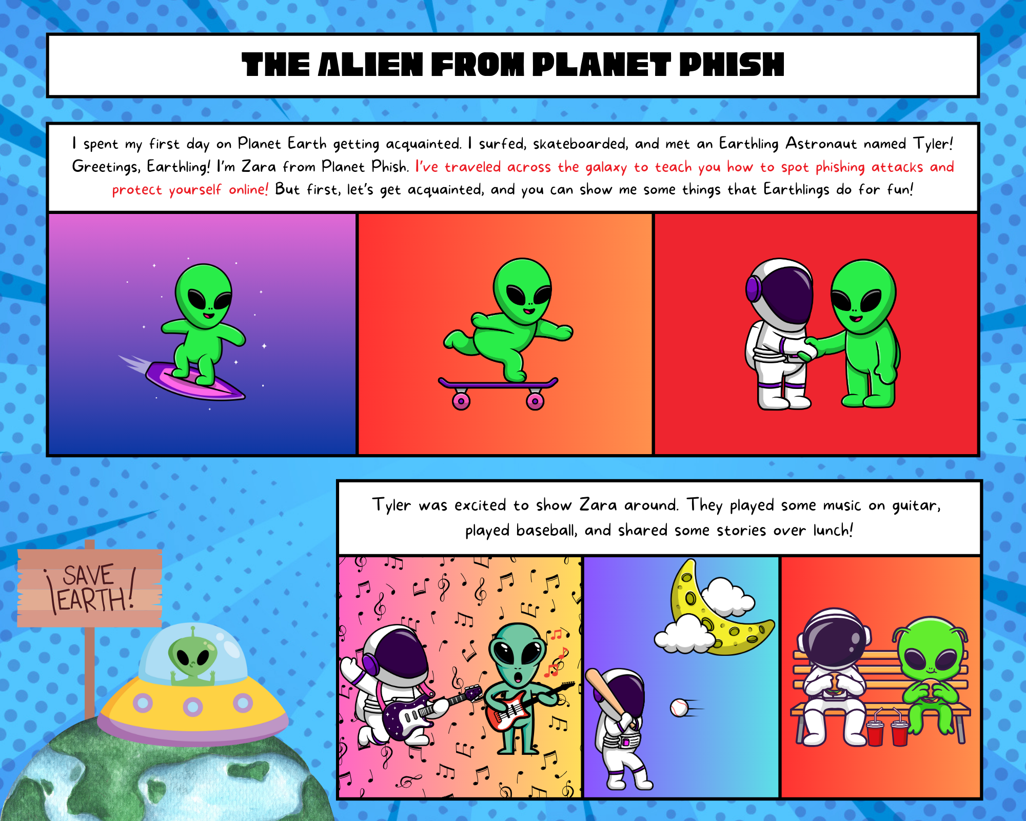 2025-03 The Alien from Planet Phish Comic March 2025-1