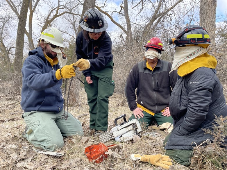 Image of students at SD Wildland Fire Academy in 2025