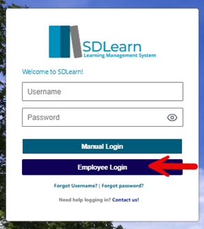 SDLearn Employee Login