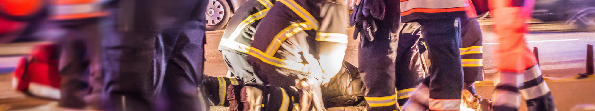 Image of first responders on scene